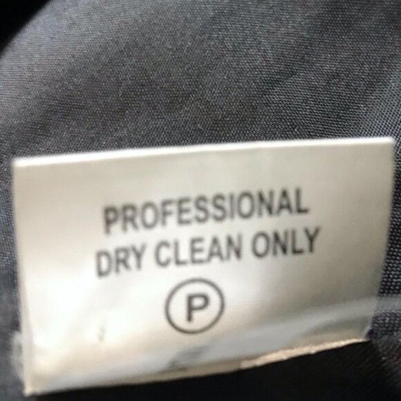 Calvin Klein Gray Shawl Collar Button Wrap Belted Wool Coat - Size 2 - Picture 7 of 7